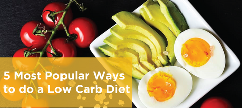 5 Most Popular Ways to do a Low Carb Diet