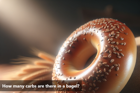 How many carbs are there in a bagel?