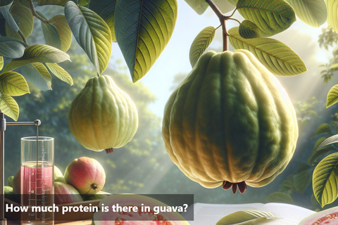 How much protein is there in guava?