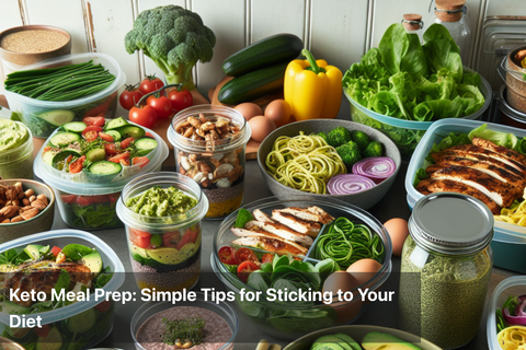 Keto Meal Prep: Simple Tips for Sticking to Your Diet