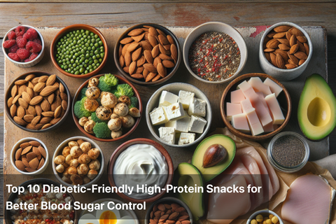 Top 10 Diabetic-Friendly High-Protein Snacks for Better Blood Sugar Control