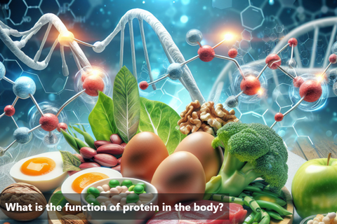 What is the function of protein in the body?