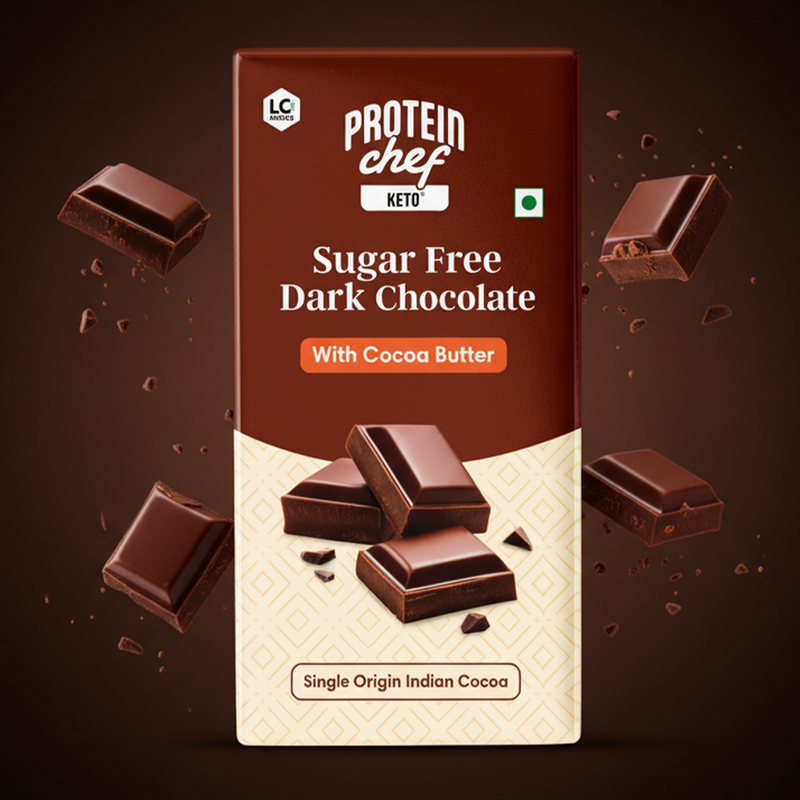 Lo! Foods Keto Dark Chocolate Bar (Sugar Free)