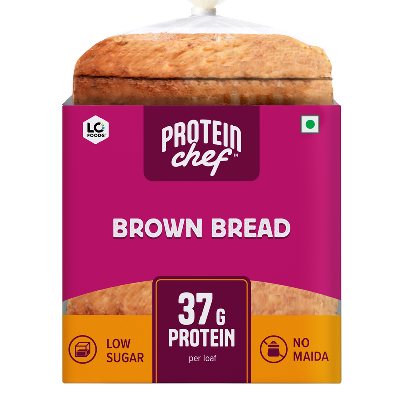 Protein Chef 37g Protein Brown Bread, No Maida