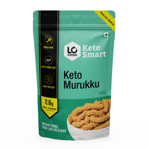Lo! Foods Keto Murukku Diet Chakli Healthy Snack (No Palm Oil)