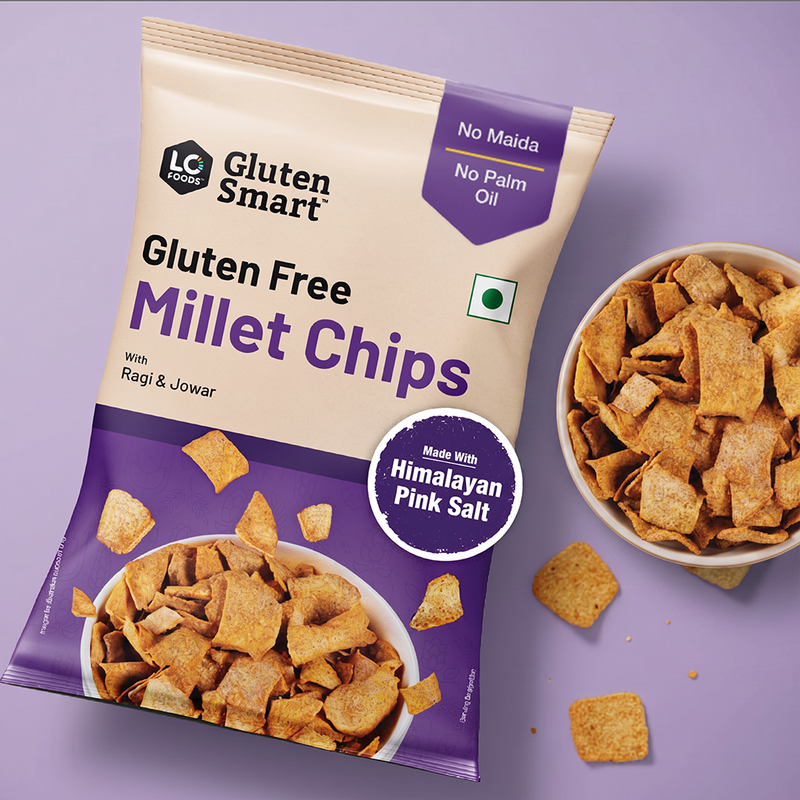 Lo! Foods Gluten Free Ragi Chips