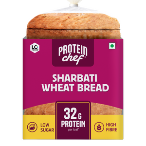 Protein Chef 32g Sharbati Wheat Bread (No Maida)