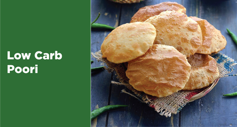 Low Carb Poori