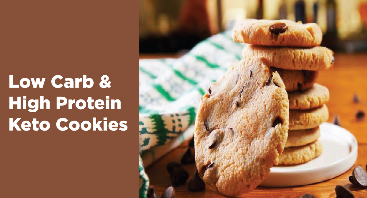 Low Carb & High Protein Keto Cookies