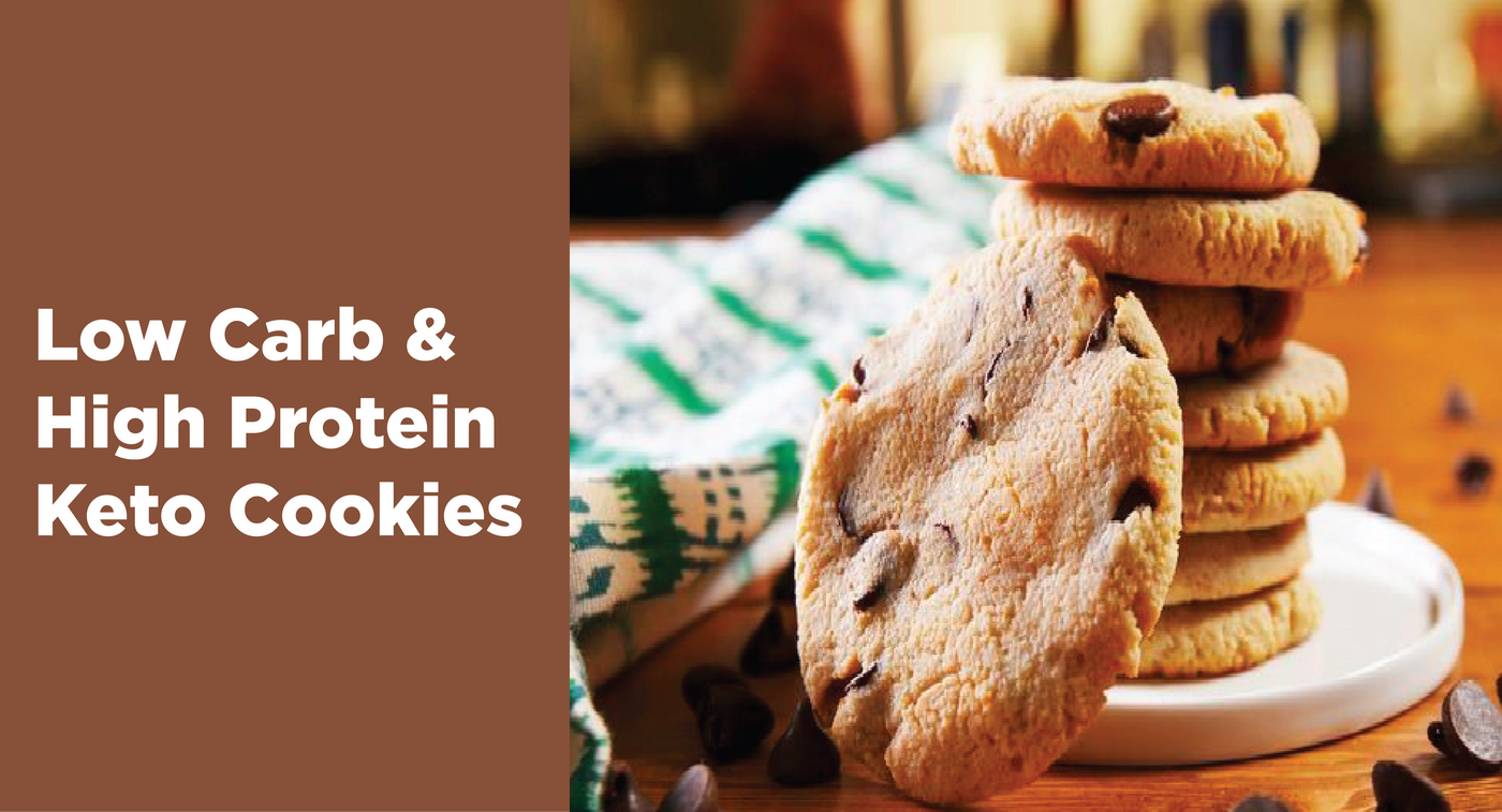 Low Carb & High Protein Keto Cookies