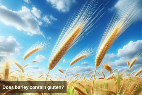 Does barley contain gluten?