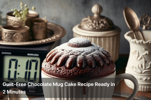 Guilt-Free Chocolate Mug Cake Recipe Ready in 2 Minutes