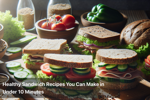 Healthy Sandwich Recipes You Can Make in Under 10 Minutes