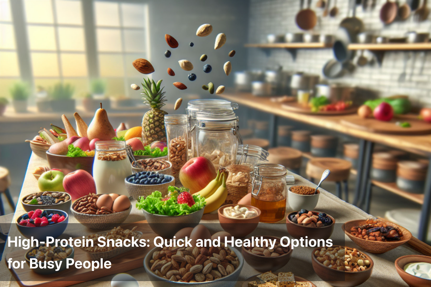 High-Protein Snacks: Quick and Healthy Options for Busy People