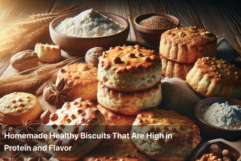 Homemade Healthy Biscuits That Are High in Protein and Flavor