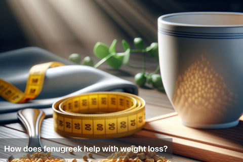 How does fenugreek help with weight loss?