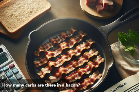 How many carbs are there in a bacon?