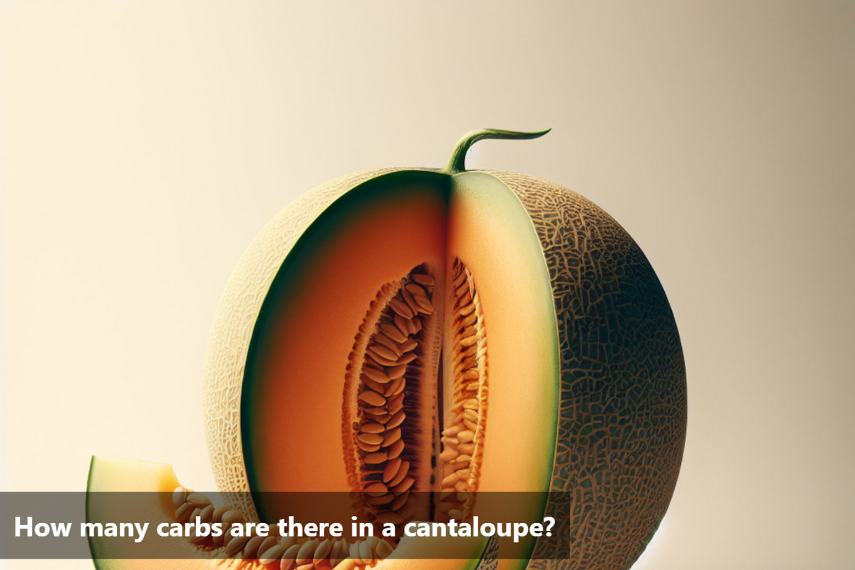 How many carbs are there in a cantaloupe?