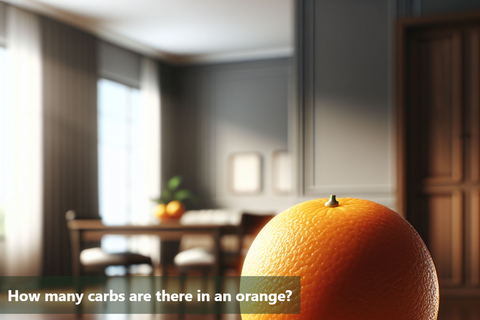 How many carbs are there in an orange?