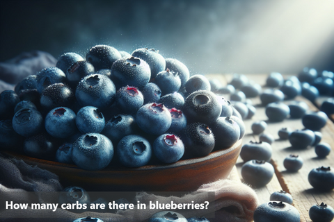 How many carbs are there in blueberries?