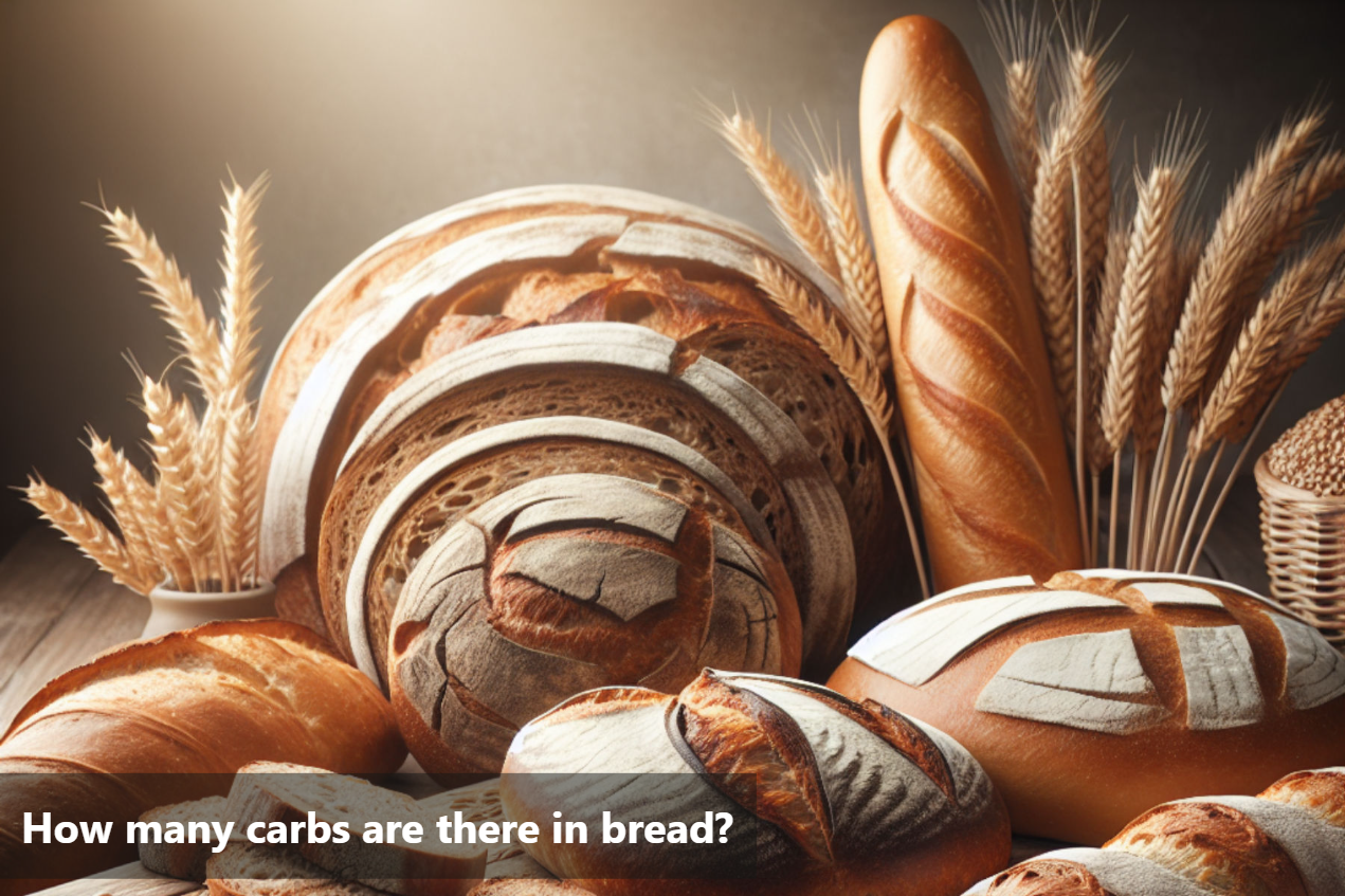 How many carbs are there in bread?