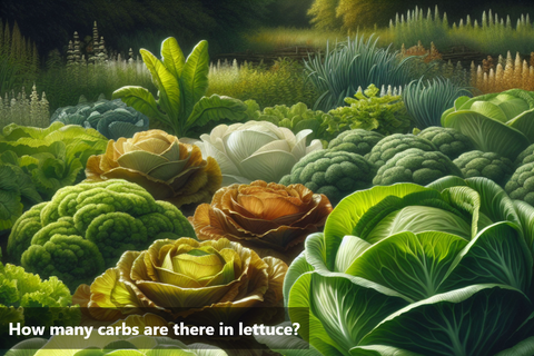 How many carbs are there in lettuce?