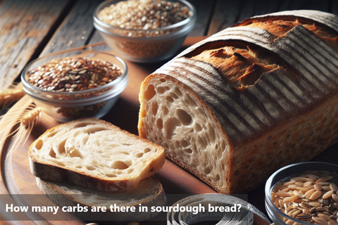 How many carbs are there in sourdough bread?