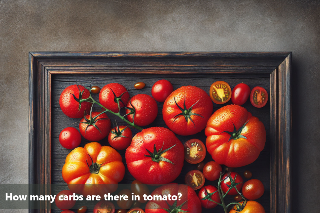 How many carbs are there in tomato?