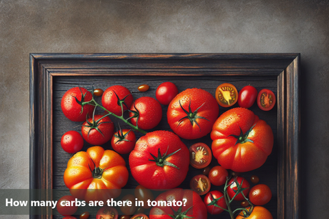 How many carbs are there in tomato?