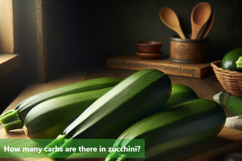 How many carbs are there in zucchini?