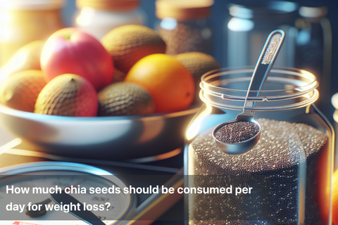 How much chia seeds should be consumed per day for weight loss?