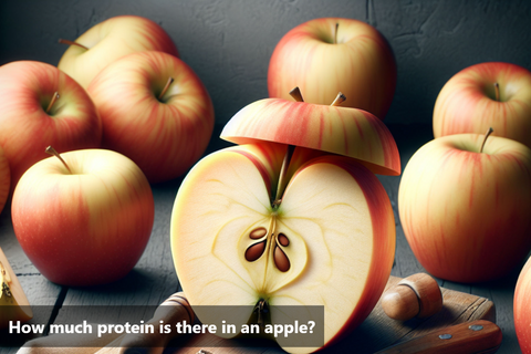 How much protein is there in an apple?