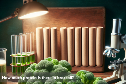 How much protein is there in broccoli?