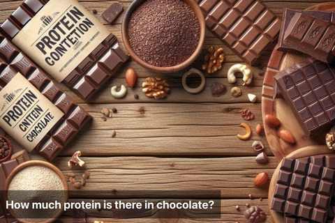 How much protein is there in chocolate?