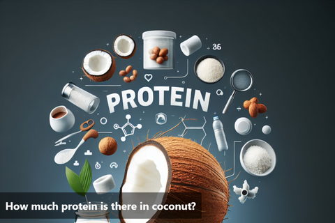 How much protein is there in coconut?