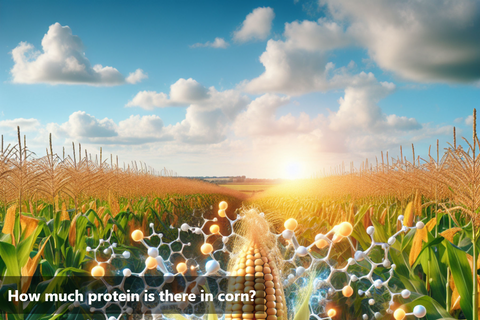 How much protein is there in corn?