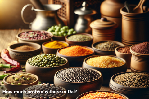 How much protein is there in Dal?