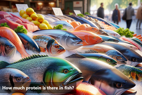 How much protein is there in fish?