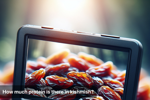 How much protein is there in kishmish?