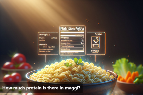 How much protein is there in maggi?