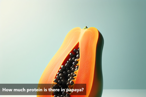 How much protein is there in papaya?