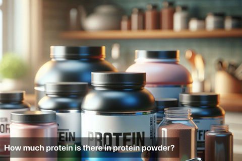 How much protein is there in protein powder?