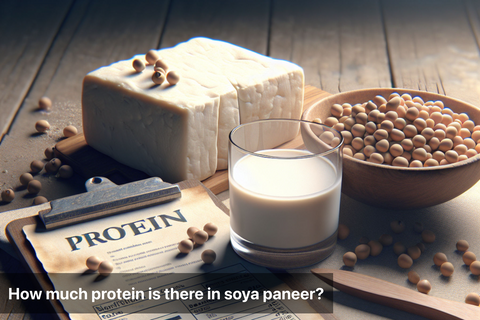 How much protein is there in soya paneer?
