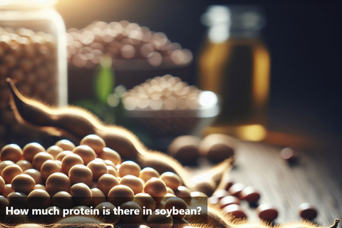 How much protein is there in soybean?