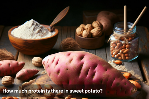 How much protein is there in sweet potato?