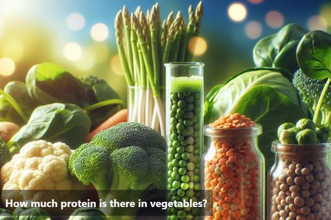 How much protein is there in vegetables?