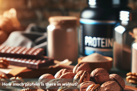 How much protein is there in walnut?