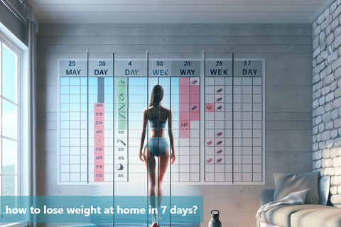 How to lose weight at home in 7 days?