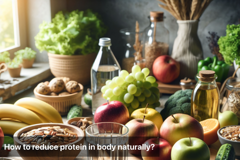 How to reduce protein in body naturally?