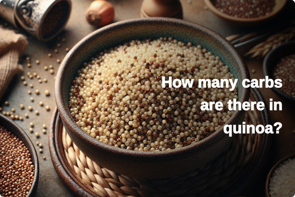 How many carbs are there in quinoa?